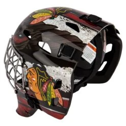 Franklin GFM 1500 Chicago Blackhawks Goalie Face Mask -Hockey Series Store 025725426454 inset4