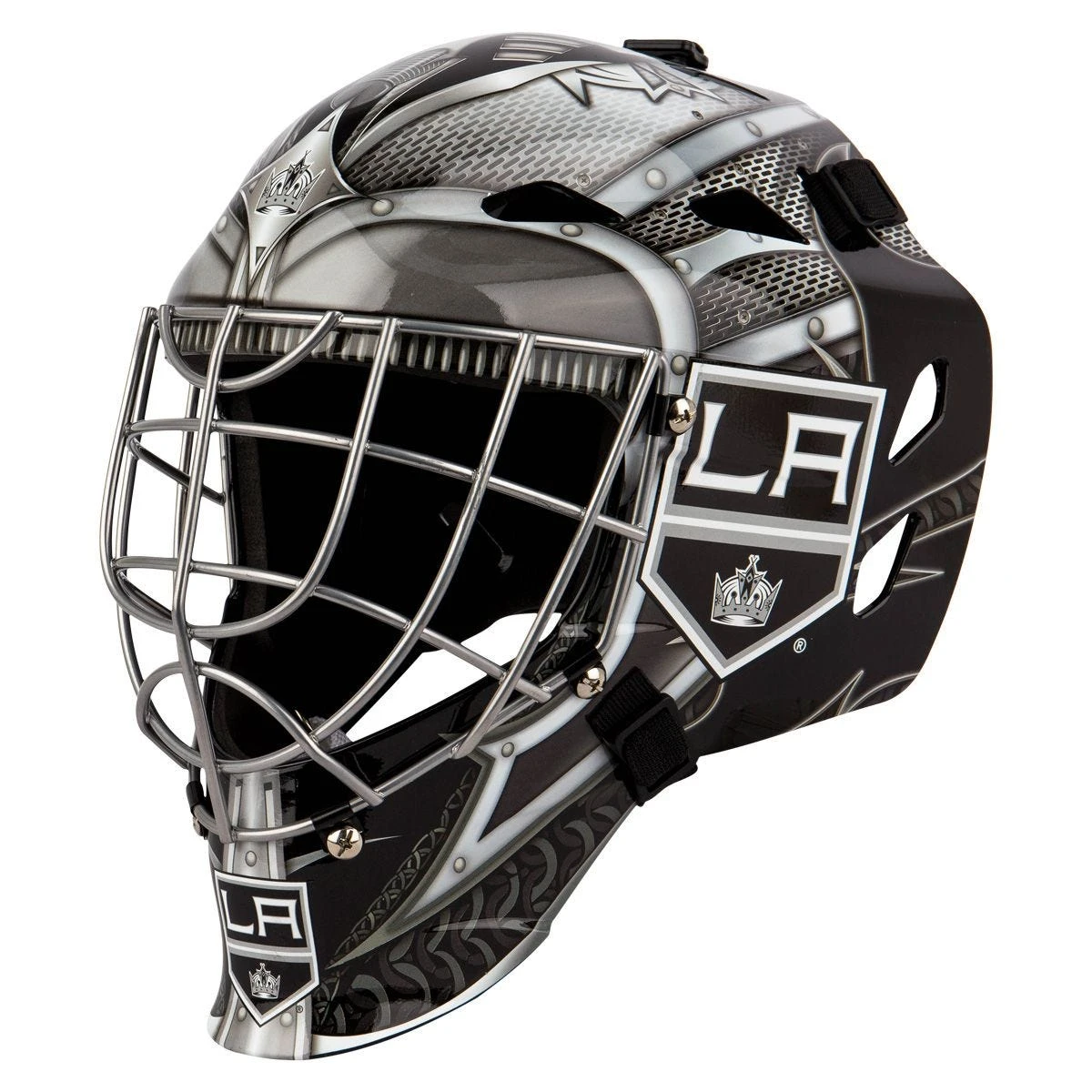 Franklin GFM 1500 Los Angeles Kings Goalie Face Mask 3 Franklin GFM 1500 Los Angeles Kings Goalie Face Mask