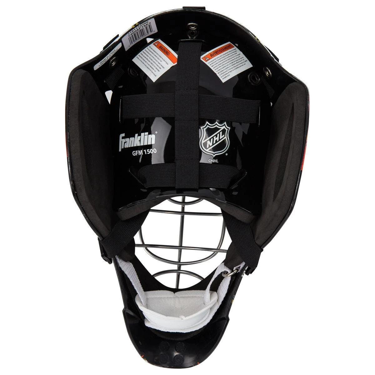 Franklin GFM 1500 Anaheim Ducks Goalie Face Mask 7 Franklin GFM 1500 Anaheim Ducks Goalie Face Mask - Image 5