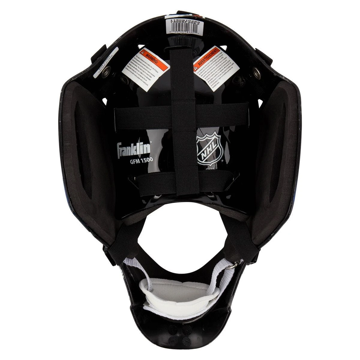 Franklin GFM 1500 New York Rangers Goalie Face Mask 7 Franklin GFM 1500 New York Rangers Goalie Face Mask - Image 5