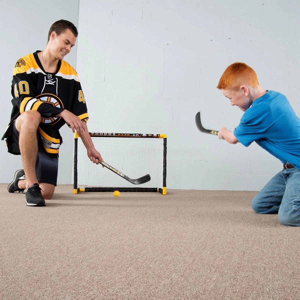 Tuukka Rask Franklin Mini Hockey Goal & Target Set 4 Tuukka Rask Franklin Mini Hockey Goal & Target Set - Image 2
