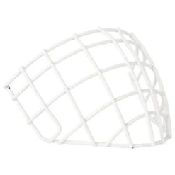 Goalie Monkey Straight Bar White Cage Fits Eddy GT