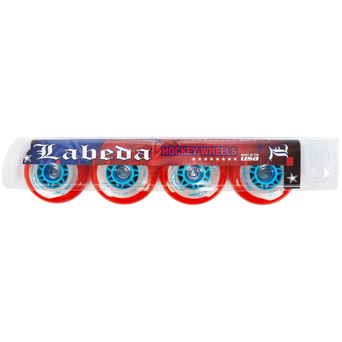 Labeda Gripper X-Soft 74A Roller Hockey Wheel - Red - 4 Pack 7 Labeda Gripper X-Soft 74A Roller Hockey Wheel - Red - 4 Pack - Image 5