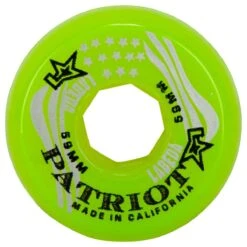 Labeda Patriot 82A Roller Hockey Goalie Wheel - Green -Hockey Series Store 1505209