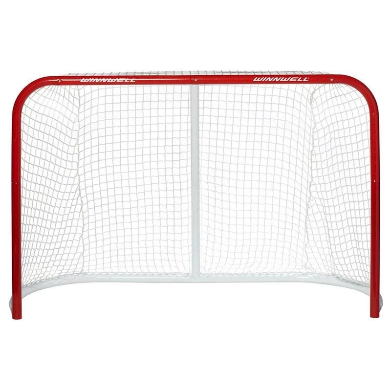 WinnWell Heavy Duty 72" Hockey Net W/ 2" Posts 3 WinnWell Heavy Duty 72" Hockey Net W/ 2" Posts
