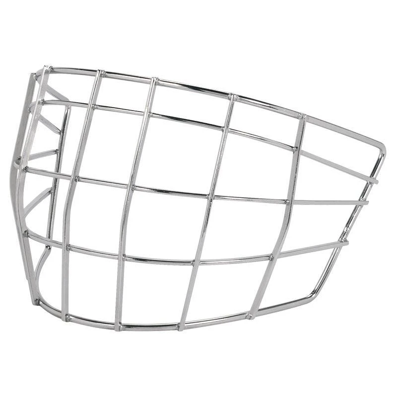 Bauer NME Certified Straight Bar Chrome Junior Replacement Cage 3 Bauer NME Certified Straight Bar Chrome Junior Replacement Cage