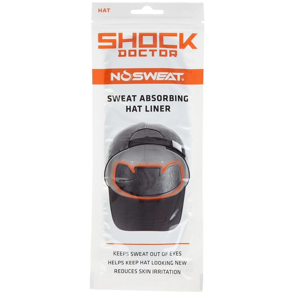 Shock Doctor NoSweat Hat Sweat Liner - 25 Pack 3 Shock Doctor NoSweat Hat Sweat Liner - 25 Pack