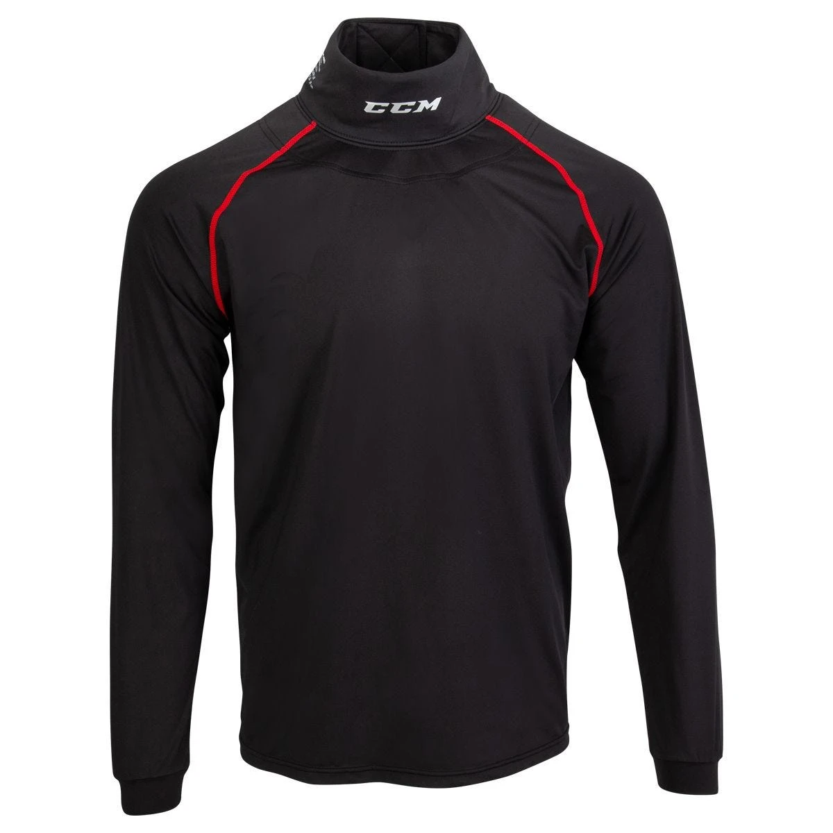 CCM Senior Athletic Fit Long Sleeve Shirt W/Integrated Neck Protection 3 CCM Senior Athletic Fit Long Sleeve Shirt W/Integrated Neck Protection