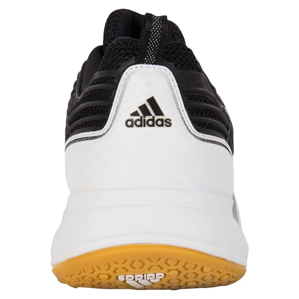 Adidas Volleio Women's Shoes - Black/Silver/White 6 Adidas Volleio Women's Shoes - Black/Silver/White - Image 4