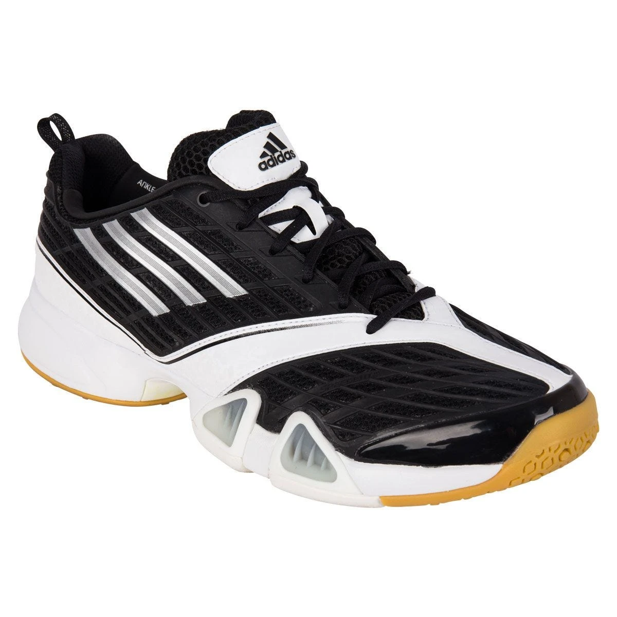 Adidas Volleio Women's Shoes - Black/Silver/White 4 Adidas Volleio Women's Shoes - Black/Silver/White - Image 2