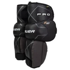Bauer Pro Intermediate Goalie Knee Guards -Hockey Series Store bauer goalie accessories pro knee guards int inset1