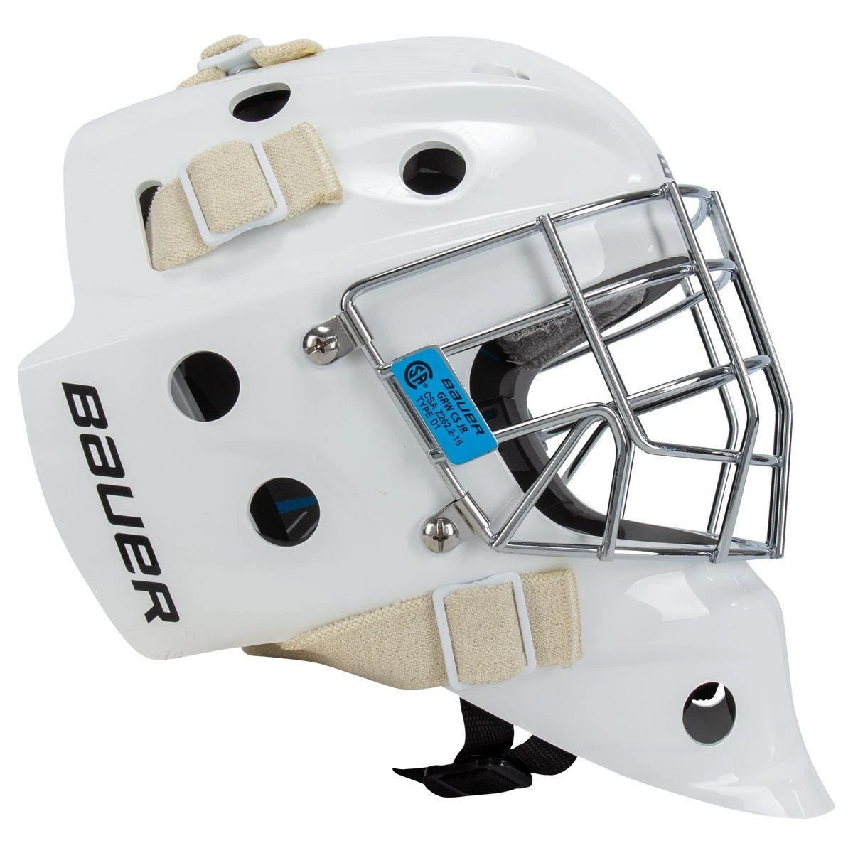 Bauer 930 Junior Certified Straight Bar Goalie Mask 4 Bauer 930 Junior Certified Straight Bar Goalie Mask - Image 2