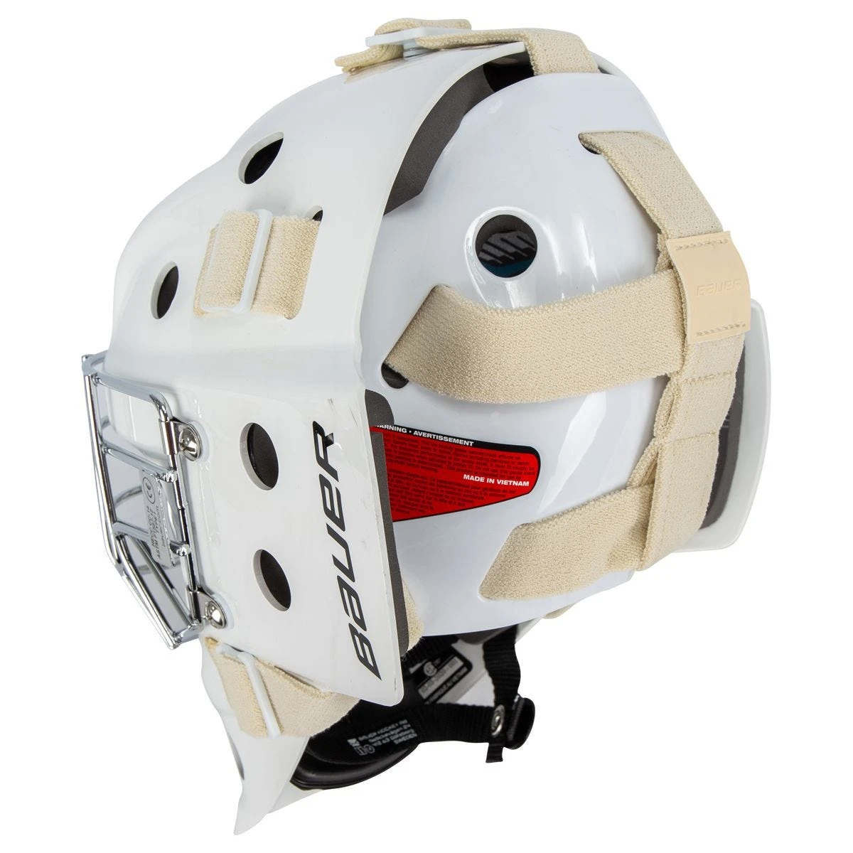 Bauer 930 Junior Certified Straight Bar Goalie Mask 6 Bauer 930 Junior Certified Straight Bar Goalie Mask - Image 4