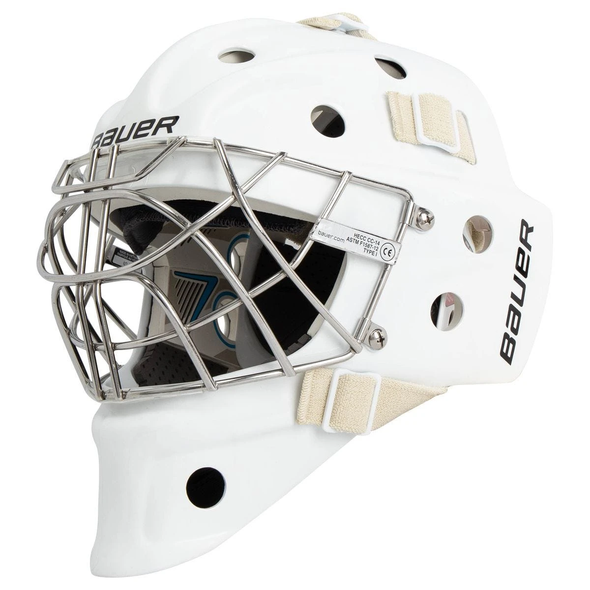 Bauer 940 Junior Certified Cat Eye Goalie Mask 3 Bauer 940 Junior Certified Cat Eye Goalie Mask