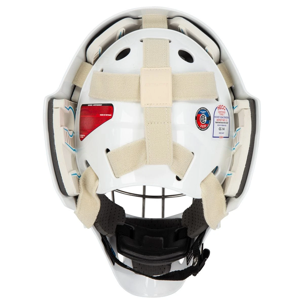 Bauer 940 Senior Certified Straight Bar Goalie Mask 7 Bauer 940 Senior Certified Straight Bar Goalie Mask - Image 5