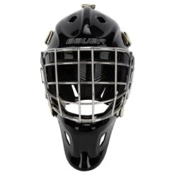 Bauer NME One Senior Certified Straight Bar Goalie Mask -Hockey Series Store bauer goalie mask nme one cert straight bar sr inset2