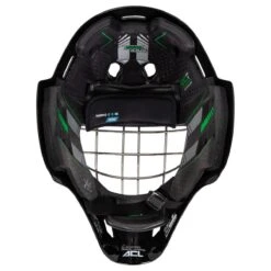Bauer NME One Senior Certified Straight Bar Goalie Mask -Hockey Series Store bauer goalie mask nme one cert straight bar sr inset5
