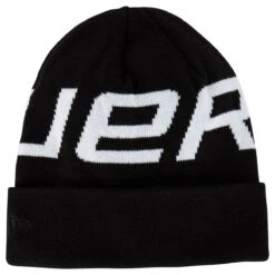Bauer New Era Rib Knit Beanie -Hockey Series Store bauer hockey headwear new era rib knit beanie inset1
