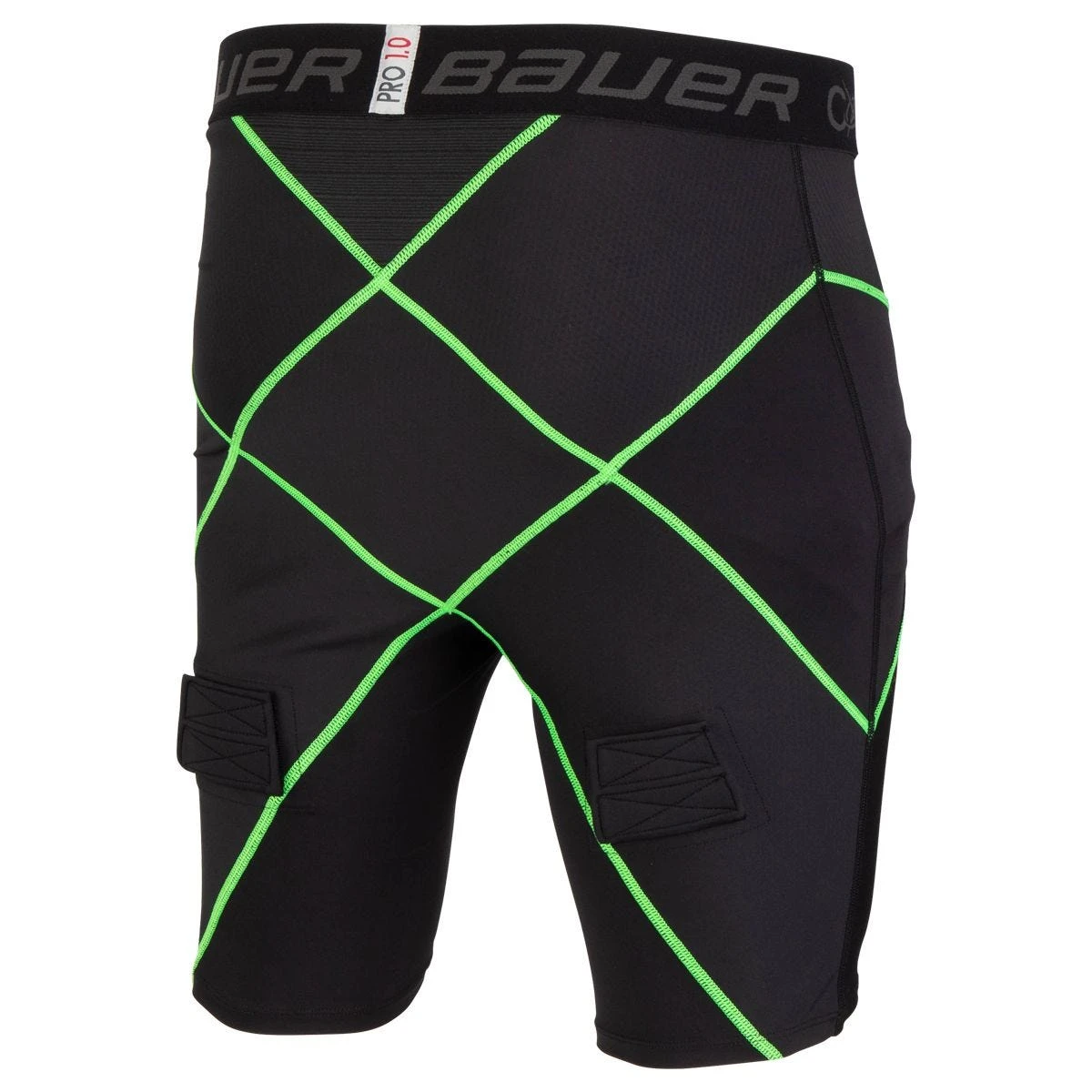 Bauer Core 1.0 Senior Compression Jock Shorts W/Cup 4 Bauer Core 1.0 Senior Compression Jock Shorts W/Cup - Image 2