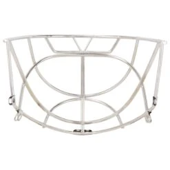 CCM Pro Stainless Steel Non-Certified Cat Eye Goalie Cage -Hockey Series Store ccm goalie accessories pro non cert cat eye goalie cage inset4