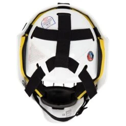 CCM Axis A1.5 Junior Certified Straight Bar Goalie Mask - Team 12 CCM Axis A1.5 Junior Certified Straight Bar Goalie Mask - Team -Hockey Series Store ccm goalie mask axis a1 5 cert straight bar jr team inset4