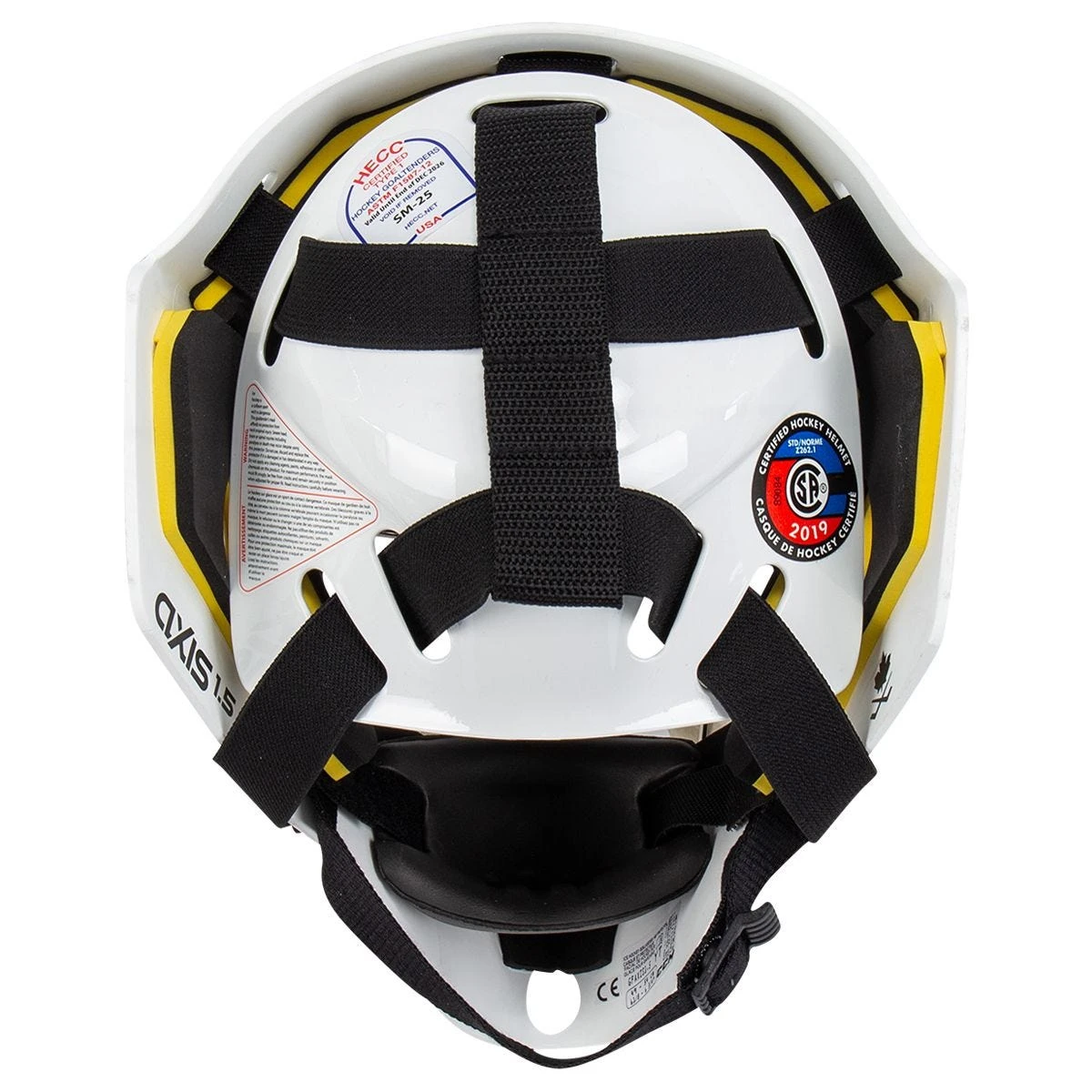 CCM Axis A1.5 Youth Certified Straight Bar Goalie Mask 7 CCM Axis A1.5 Youth Certified Straight Bar Goalie Mask - Image 5