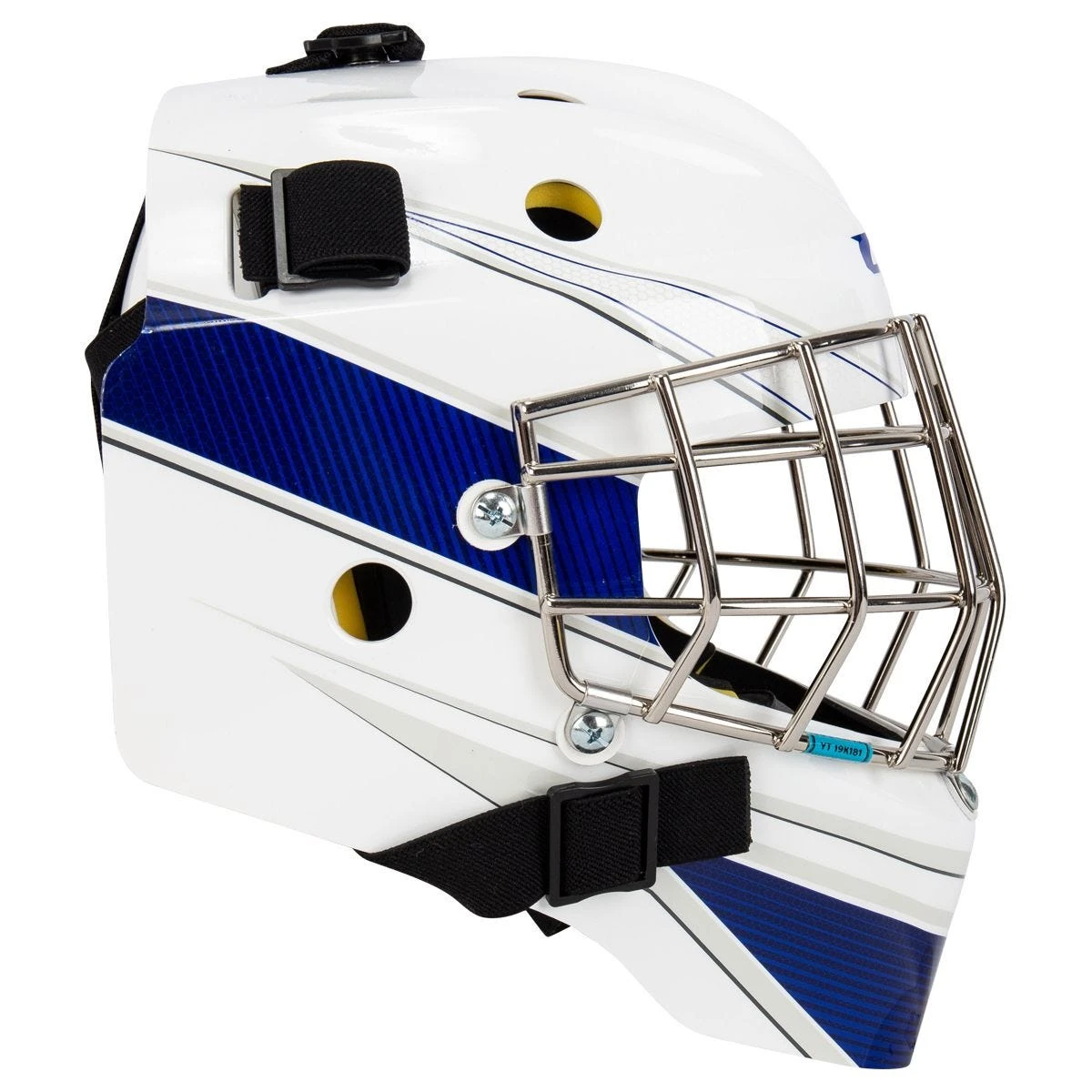 CCM Axis A1.5 Youth Certified Straight Bar Goalie Mask - Team 4 CCM Axis A1.5 Youth Certified Straight Bar Goalie Mask - Team - Image 2