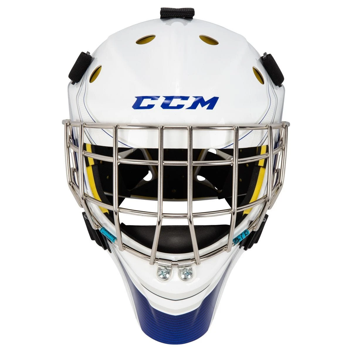 CCM Axis A1.5 Youth Certified Straight Bar Goalie Mask - Team 5 CCM Axis A1.5 Youth Certified Straight Bar Goalie Mask - Team - Image 3