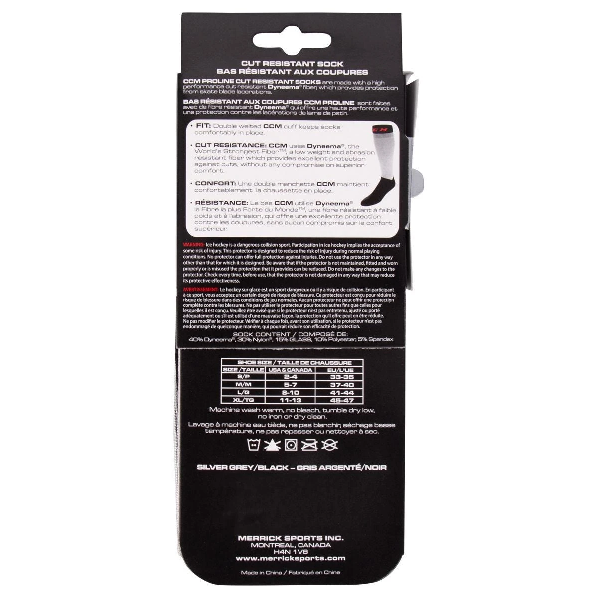 CCM Proline Level 5 Senior Cut Resistant Hockey Socks 7 CCM Proline Level 5 Senior Cut Resistant Hockey Socks - Image 5