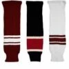 CCM S100 Arizona Coyotes Knit Hockey Socks -Hockey Series Store ccm hockey socks s100 phoenix knit icon