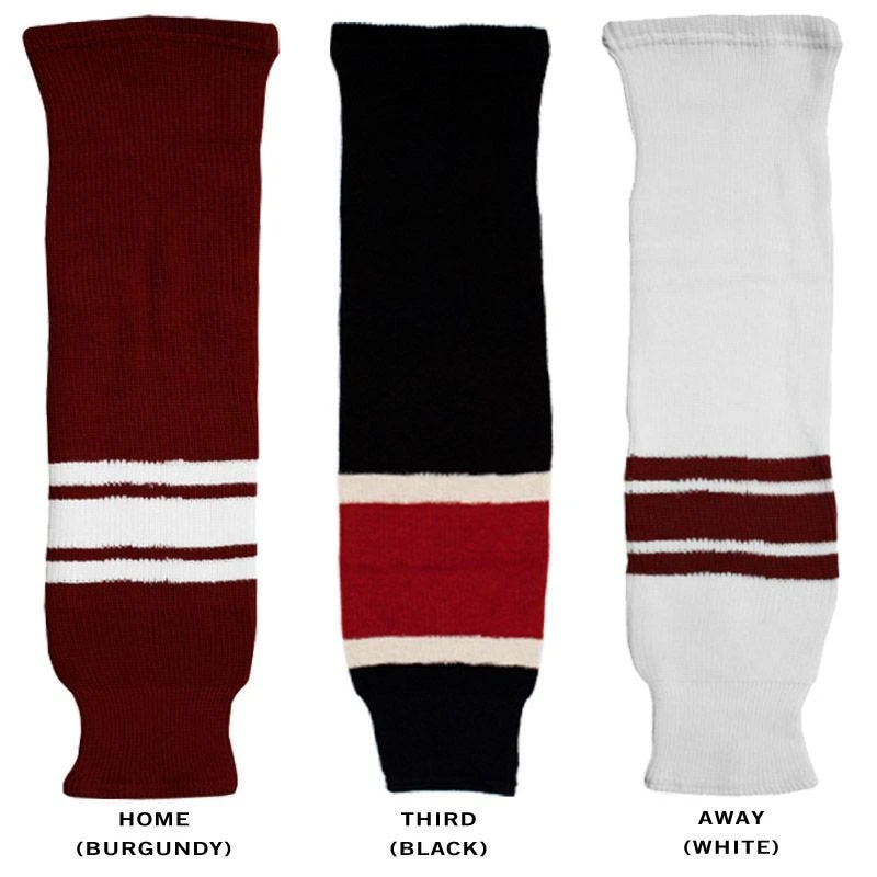 CCM S100 Arizona Coyotes Knit Hockey Socks 4 CCM S100 Arizona Coyotes Knit Hockey Socks - Image 2