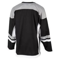 Stadium Youth Hockey Jersey - Black/Gray/White -Hockey Series Store firstar hockey jersey stadium blk gry wht jr inset4