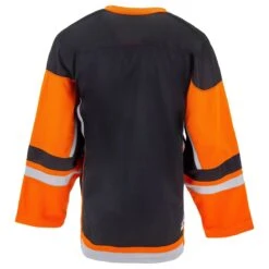 Stadium Adult Hockey Jersey - Black/Orange/Gray 7 Stadium Adult Hockey Jersey - Black/Orange/Gray -Hockey Series Store firstar hockey jersey stadium blk org gry inset4