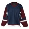 Stadium Youth Hockey Jersey - Navy/Maroon/White