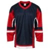 Stadium Youth Hockey Jersey - Navy/Red/White
