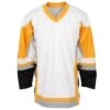 Stadium Youth Hockey Jersey - White/Gold/Gray 1 Stadium Youth Hockey Jersey - White/Gold/Gray -Hockey Series Store firstar hockey jersey stadium wht gld gry jr inset4
