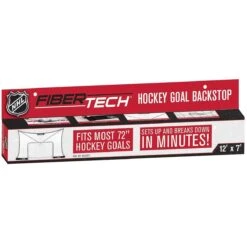 Franklin Fibertech® Goal Backstop -Hockey Series Store franklin hockey accessories fibertech backstop inset6