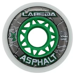 Labeda Asphalt Grip 83A Roller Hockey Wheel - White - 4 Pack -Hockey Series Store labeda hockey wheel asphalt grip 15 ice 4pk inset3