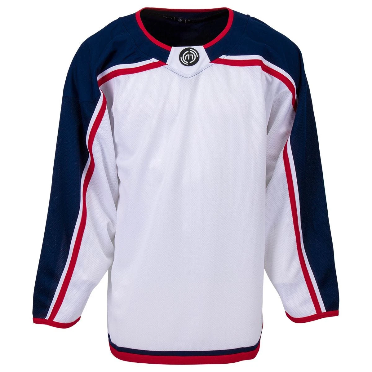 Columbus Blue Jackets MonkeySports Uncrested Junior Hockey Jersey 5 Columbus Blue Jackets MonkeySports Uncrested Junior Hockey Jersey - Image 3