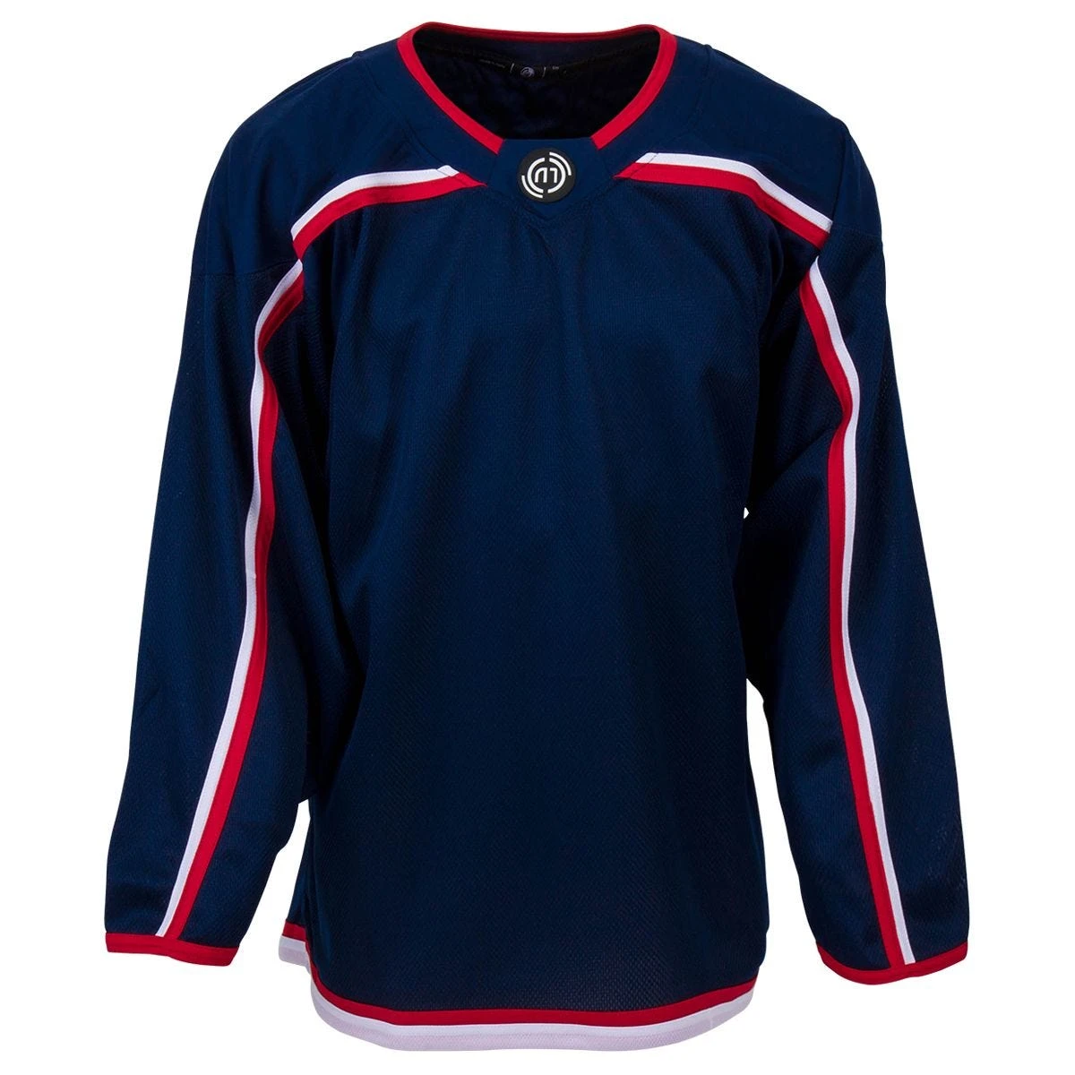 Columbus Blue Jackets MonkeySports Uncrested Junior Hockey Jersey 3 Columbus Blue Jackets MonkeySports Uncrested Junior Hockey Jersey