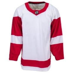 Detroit Red Wings MonkeySports Uncrested Junior Hockey Jersey -Hockey Series Store monkeysports hockey jersey uncrested detroit red wings jr inset7