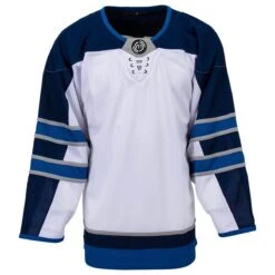 Winnipeg Jets MonkeySports Uncrested Adult Hockey Jersey -Hockey Series Store monkeysports hockey jersey uncrested winnipeg jets sr inset3
