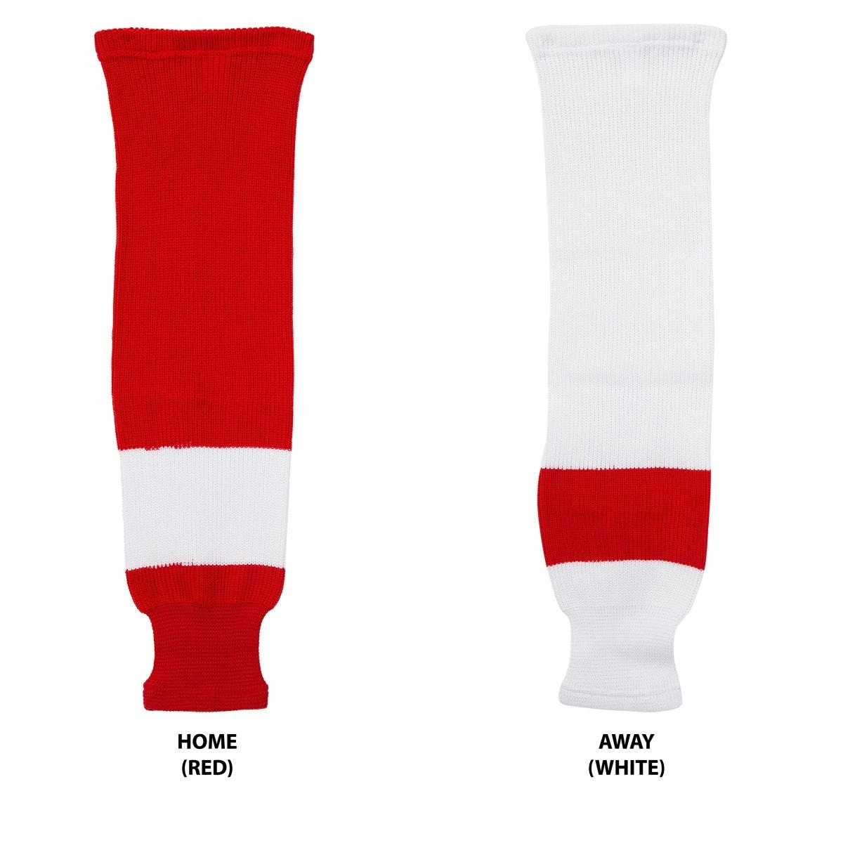 Detroit Red Wings MonkeySports Knit Hockey Socks 3 Detroit Red Wings MonkeySports Knit Hockey Socks