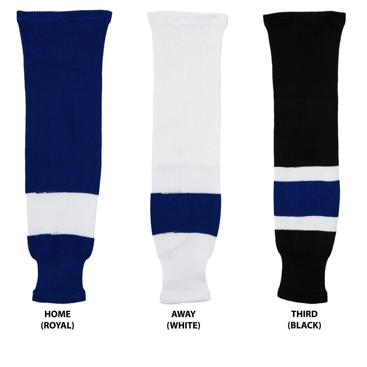 Tampa Bay Lightning MonkeySports Knit Hockey Socks 3 Tampa Bay Lightning MonkeySports Knit Hockey Socks