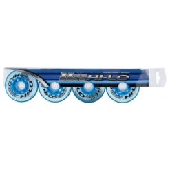 Mission Hi-Lo Court Indoor Soft 76A Roller Hockey Wheel - Blue - 4 Pack -Hockey Series Store ms1458849 1 2