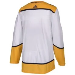 Nashville Predators Adidas AdiZero Authentic NHL Hockey Jersey -Hockey Series Store nas 5d3 back