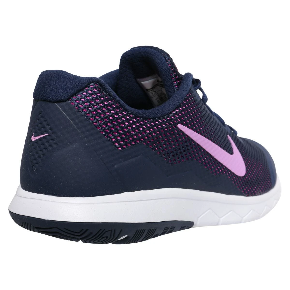 Nike Flex EXP 4 Women's Shoe - Midnight Navy/Obsidian/Fuchsia 5 Nike Flex EXP 4 Women's Shoe - Midnight Navy/Obsidian/Fuchsia - Image 3