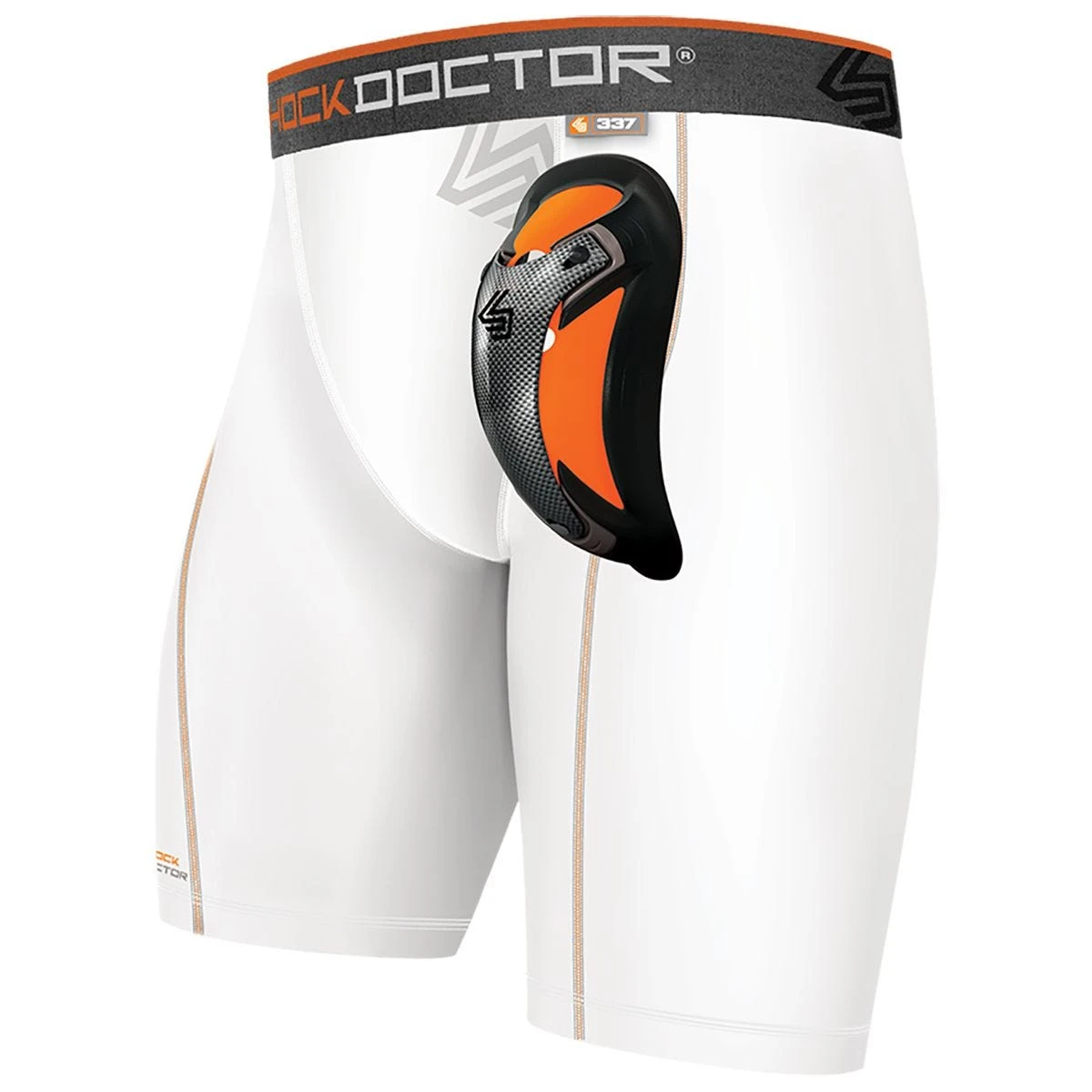 Shock Doctor 337 Youth Compression Short W/ Ultra Carbon Flex Cup 3 Shock Doctor 337 Youth Compression Short W/ Ultra Carbon Flex Cup