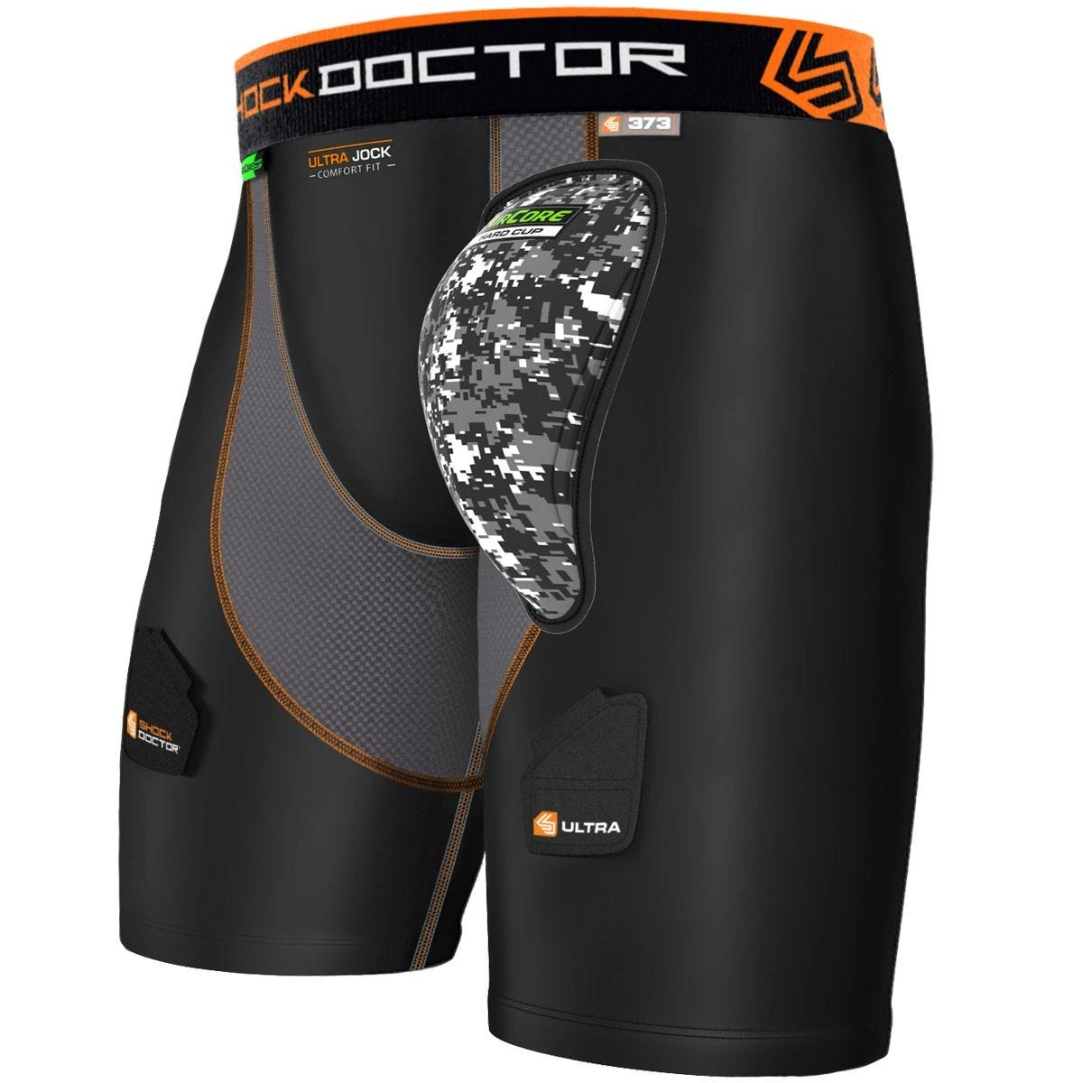 Shock Doctor 373 Senior Ultra Compression Hockey Short W/AirCore Hard Cup 4 Shock Doctor 373 Senior Ultra Compression Hockey Short W/AirCore Hard Cup - Image 2