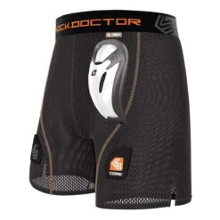 Shock Doctor 361 Core Senior Loose Fit Hockey Short W/ Bio-Flex Cup -Hockey Series Store shock doctor hockey jock core loose short with bio flex cup inset2